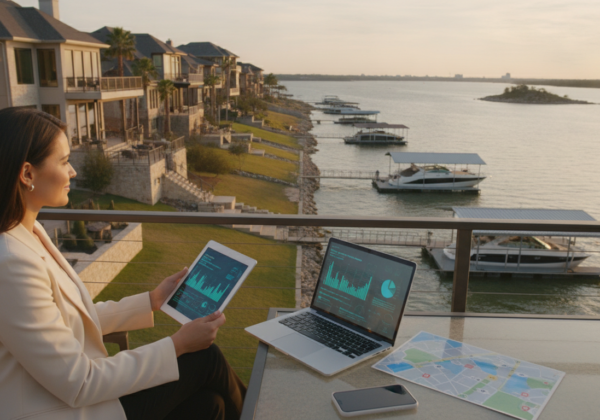 luxury waterfront homes Rockwall Lake investment
